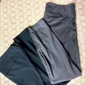 2 Pair Bundle Lands End leggings (L) 14-16